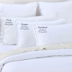 Hotel & Home Superior Microfibre Medium Pillow