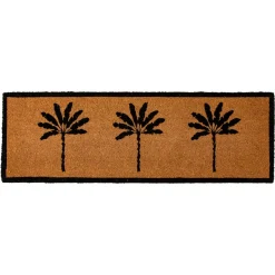 Island Escape Large Black/Natural Doormat