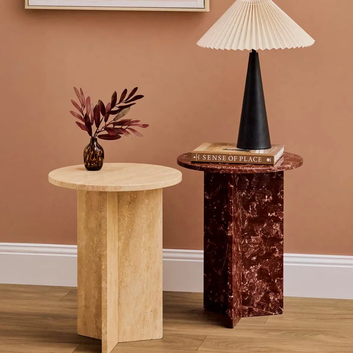 James Marble Side Table