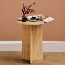 James Marble Side Table