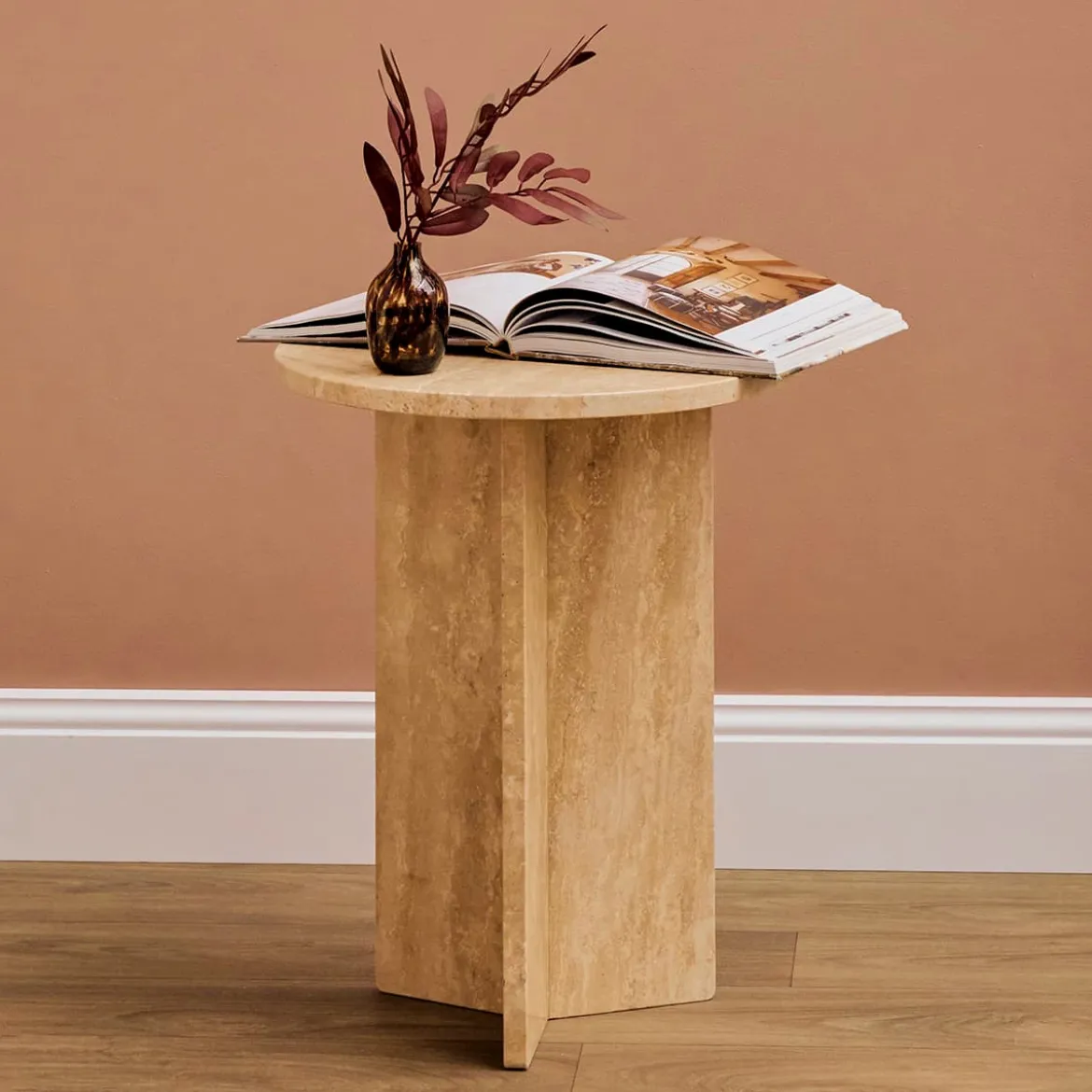 James Marble Side Table