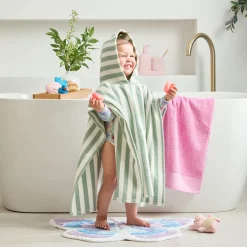 Kids Striped Hooded Towel