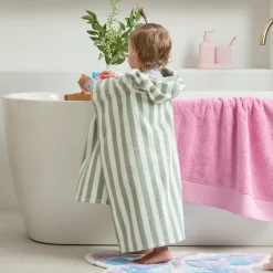 Kids Striped Hooded Towel