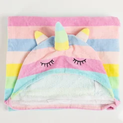 Kids Unicorn Hooded Towel