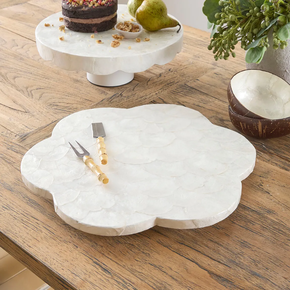 Layla Capiz Lazy Susan