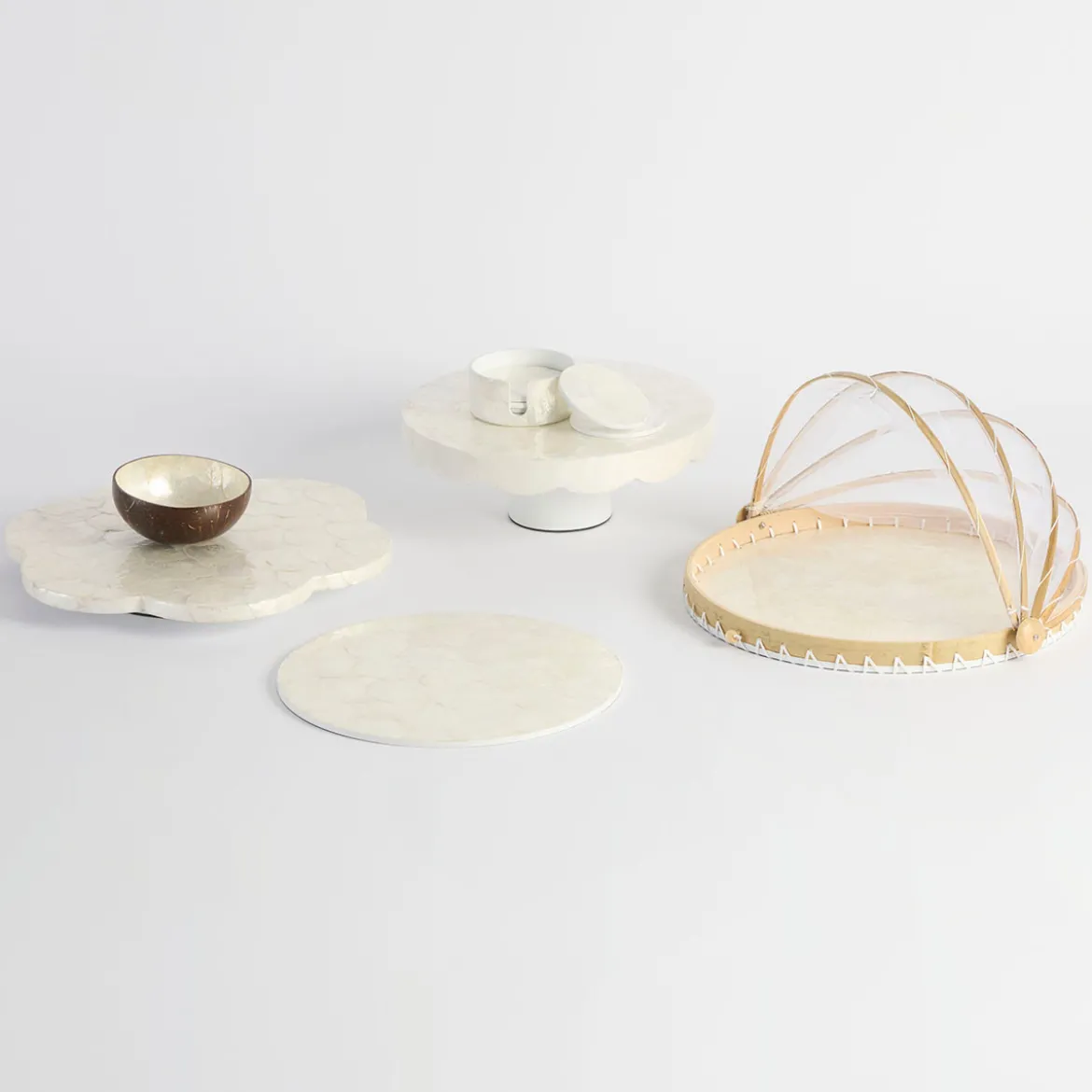 Layla Capiz Lazy Susan