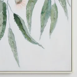 Leaf Serenity Framed Canvas Wall Art
