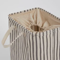 Lennon Stripe Laundry Hamper