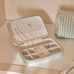 Lila Velvet Jewellery Box