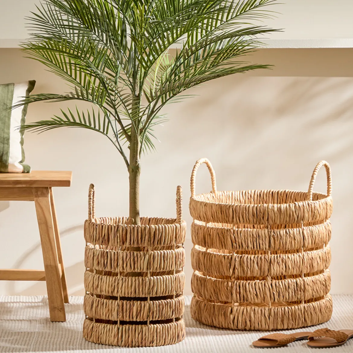 Linear Woven Basket