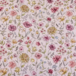 Lisette Reversible Floral/Check Quilt Cover Set