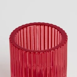 Lulu Red Tealight / Tapered Candle Holder