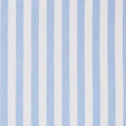 Maisie Reversible Light Blue Check Quilt Cover Set