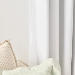 Marina Blockout White Curtain Set of 2