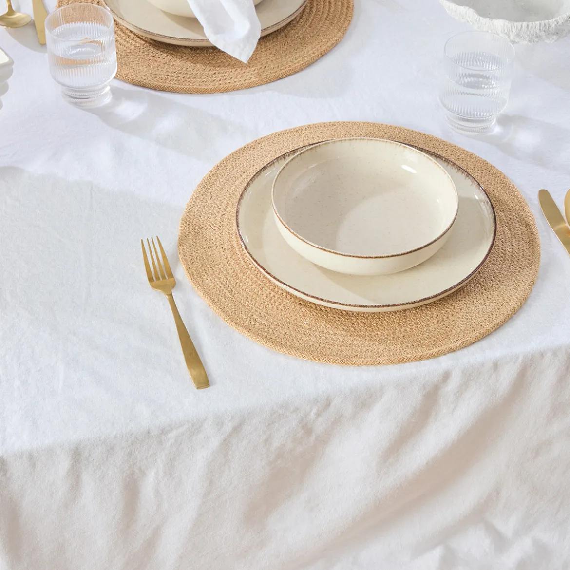 Milan Linen Cotton Table Cloth