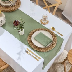 Milan Linen Cotton Table Runner