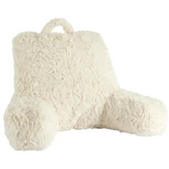 Montana Faux Fur Bed Rest Reading Pillow