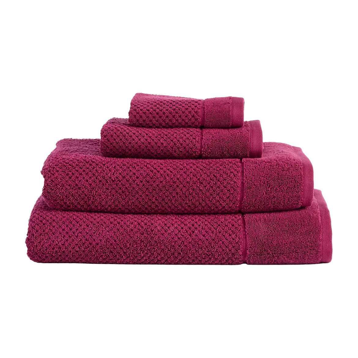 Montreal Berry Red Turkish Cotton Towel Range