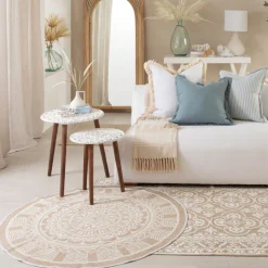 Moroc Round Floor Rug