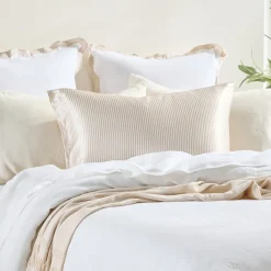 Mulberry Silk Natural Striped Pillowcase