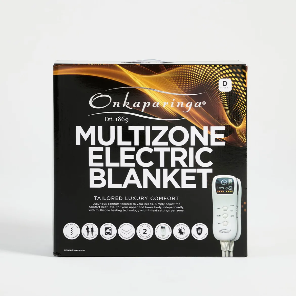 Multi Zone Fitted Electric Blanket