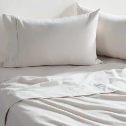 Natural Cotton Flannelette Sheet Set