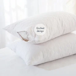 Natural Cotton King Pillow Protector