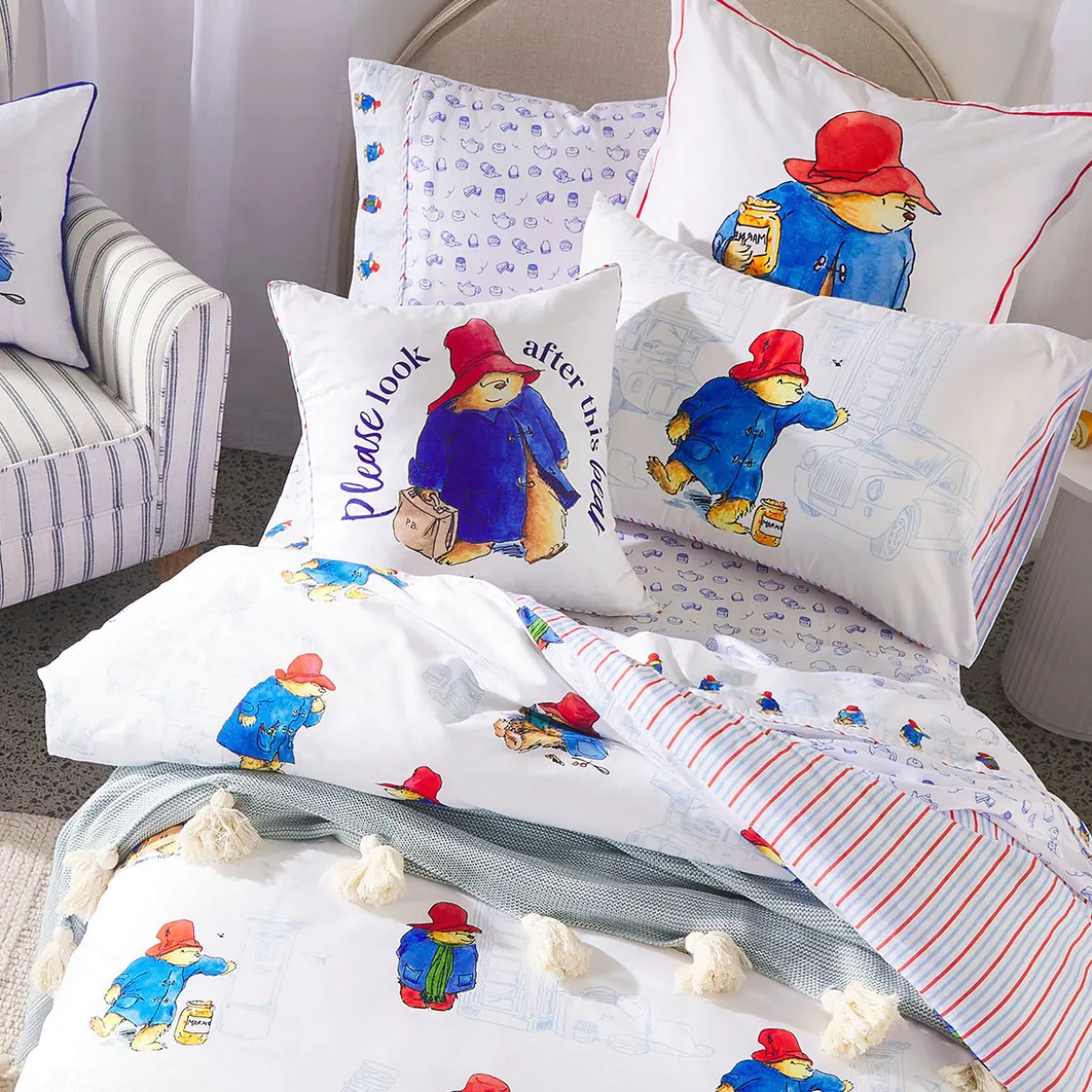 Paddington Bear Printed Sheet Set