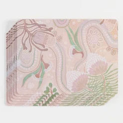Paths of Rest Cork Placemat Set of 6