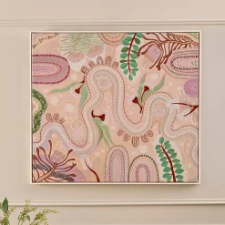 Paths of Rest Domica Hill Framed Canvas Wall Art