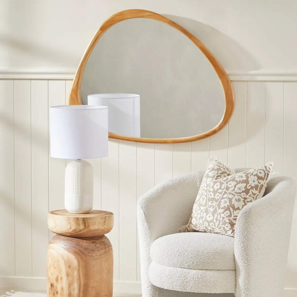 Pebble Mirror