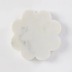 Petal Marble Coaster Set of 2