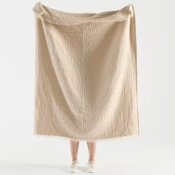 Raya Chenille Gauze Reversible Throw