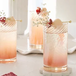 Raya Lustre Highball Glass Set of 4