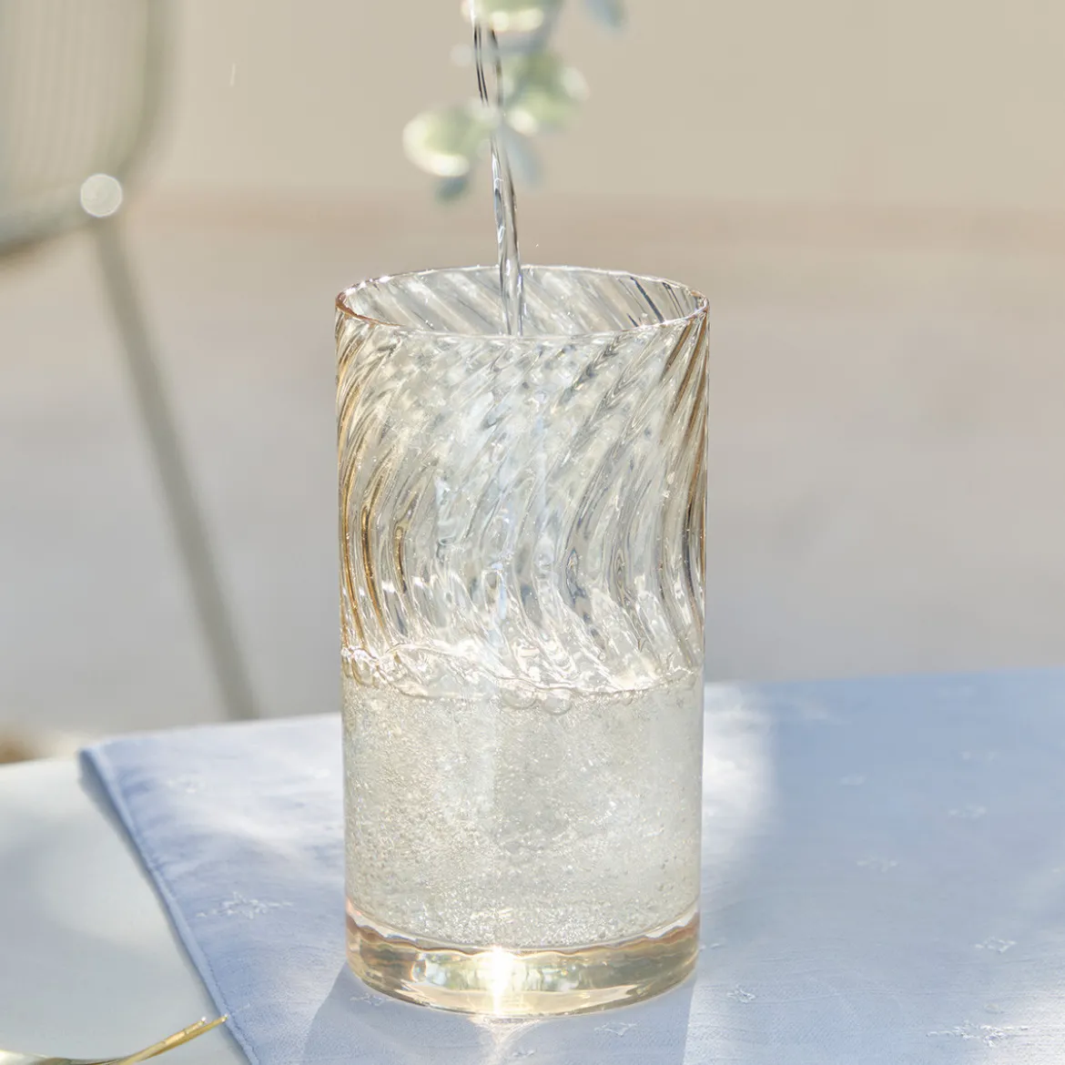 Raya Lustre Highball Glass Set of 4
