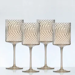 Raya Lustre Wine Glass Set of 4