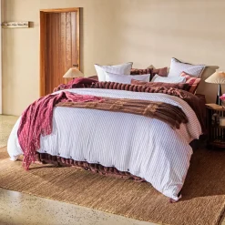 Raye Stripe Quilt Cover Set