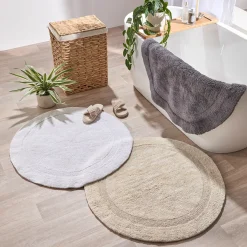 Resort Reversible Bath Mat Round