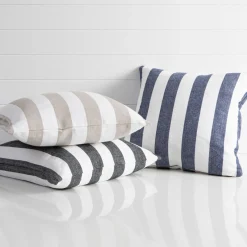 Riviera Wide Stripe Cushion
