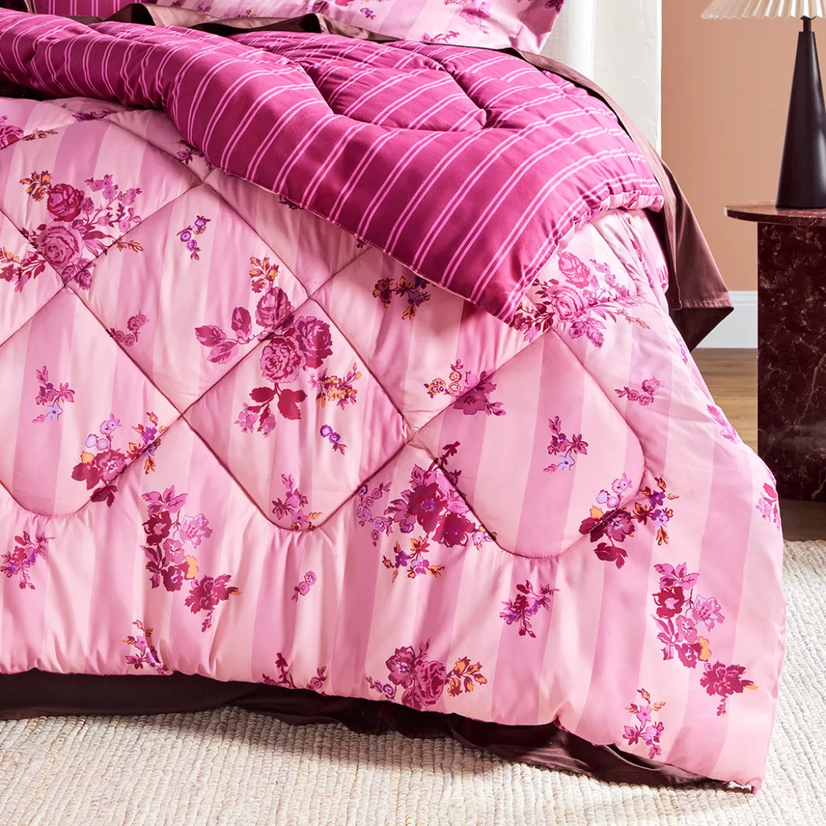 Rosabelle Floral Comforter Set