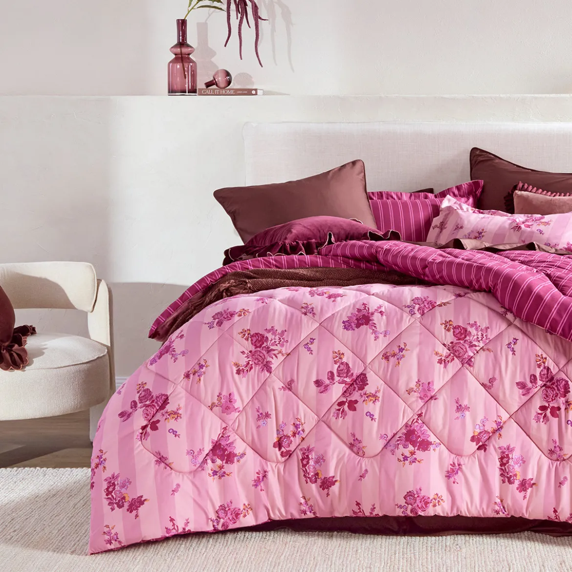 Rosabelle Floral Comforter Set