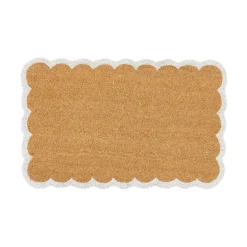 Rumi Scalloped Large Doormat