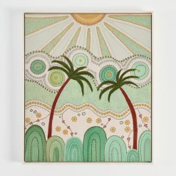 Sacred Stillness Domica Hill Canvas Wall Art