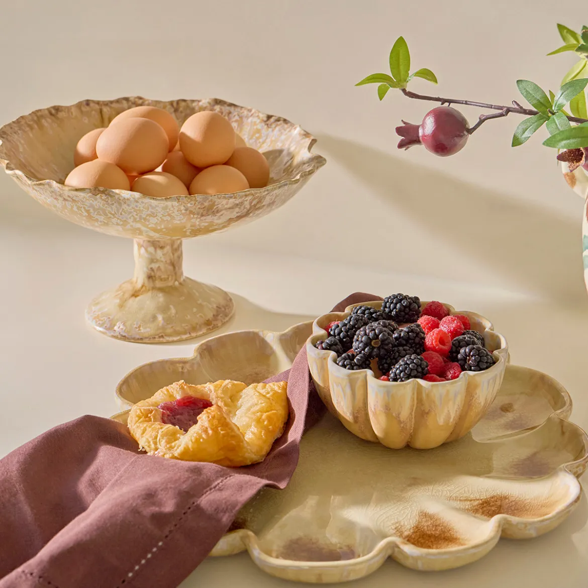 Savannah Glazed Fruit Bowl