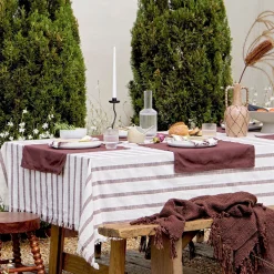 Sawyer Stripe Table Cloth