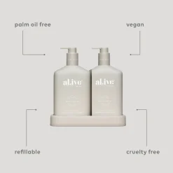 Sea Cotton & Coconut Body Wash & Lotion Duo