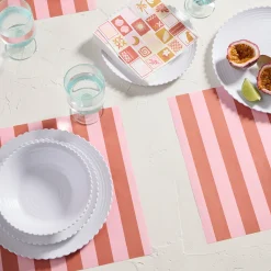 Stripe Paper Placemat 24 Pack