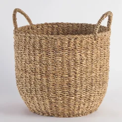Sutton Round Basket with Handles