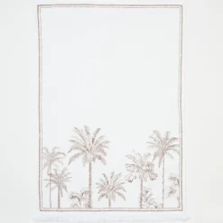 Tahiti Natural Tea Towel Set of 2