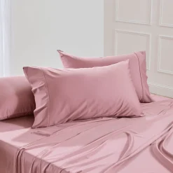 400TC Bamboo Cotton Queen Pillowcase Pair